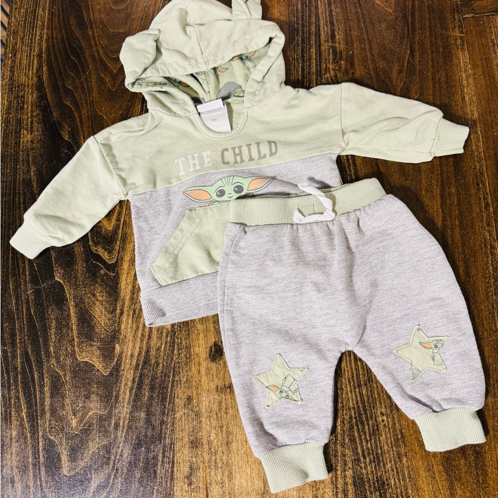 Star Wars Kids Set in Green and Gray